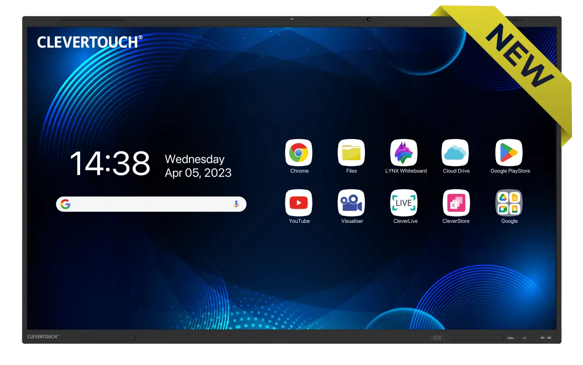 Clevertouch pantalla interactiva para reuniones